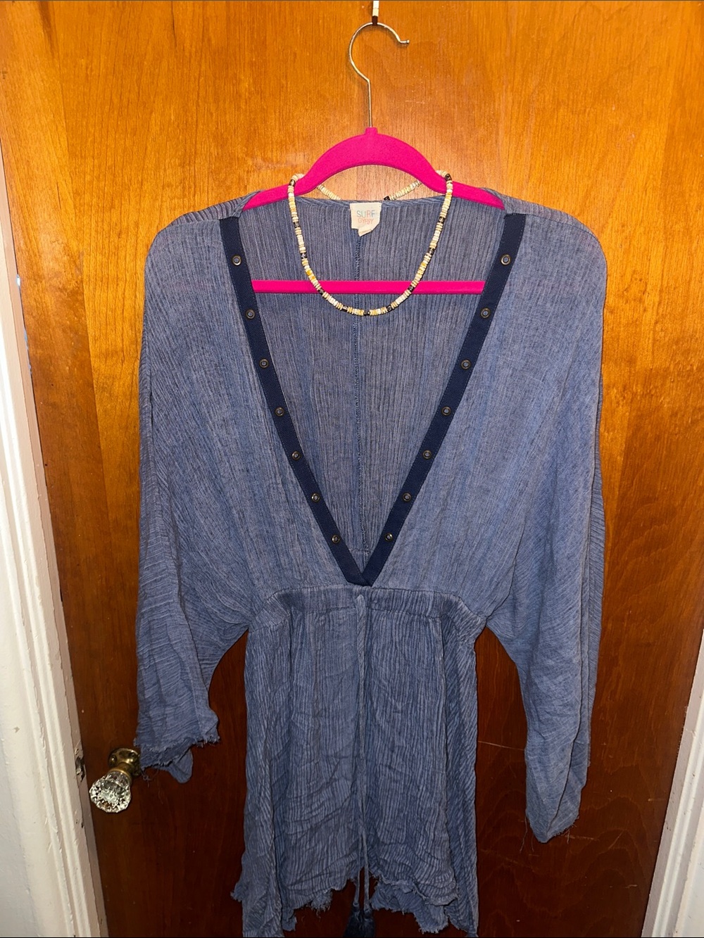 Surf Gypsy Blue Women Jeans - Medium (necklace not included)